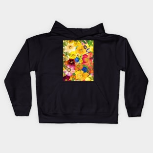 Pressed Flower Poster Giclée Art Dried Flowers Print Dried Flowers Art Kids Hoodie